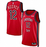 Men's New Orleans Pelicans #12 Antonio Reeves Red 2024 Draft Statement Edition Stitched Basketball Jersey Dzhi,baseball caps,new era cap wholesale,wholesale hats